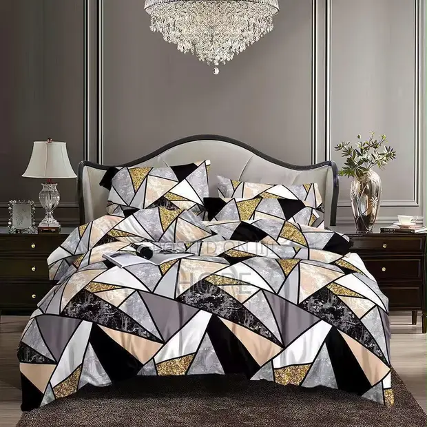 Home Interiors Duvet Set with Bedsheet & Pillow Case - 1