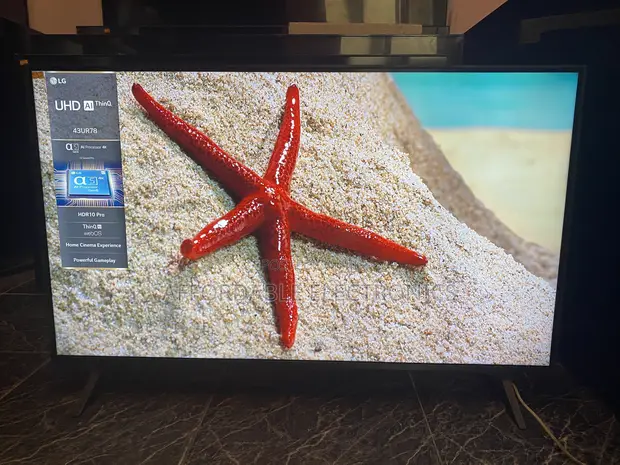 LG 43" UHD Smart TV (An Yi Amfani Da Shi) - 1