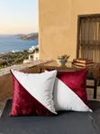 VIP Decorative Throw Pillows - Multicolor Square - 4
