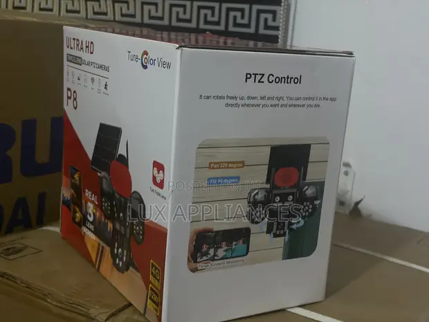 12MP P9 Solar LTE Pan Tilt Zoom Security Camera - 1