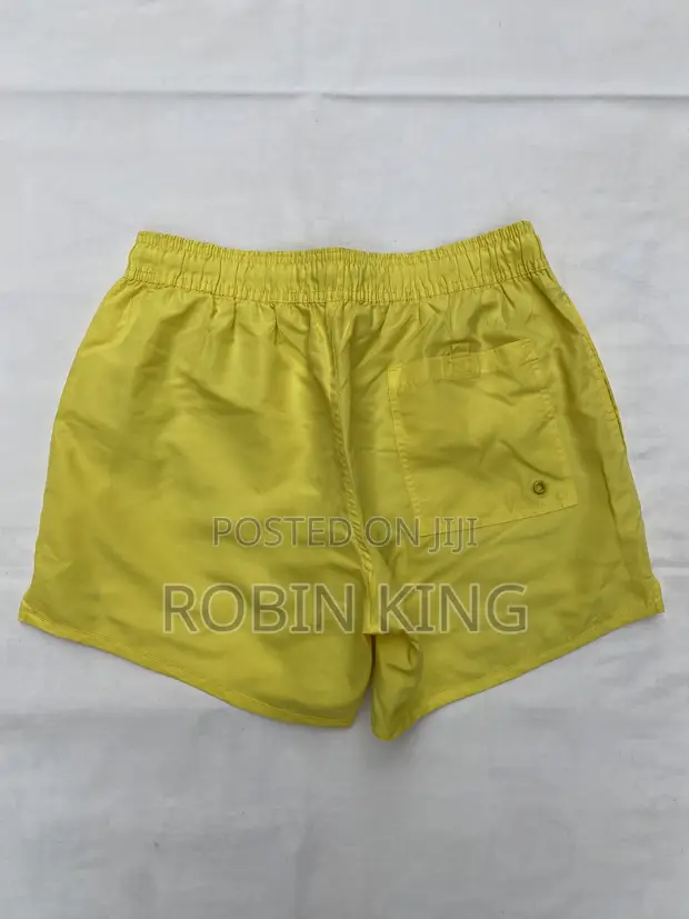 Topman Yellow Beach Shorts Swim Trunks Size Medium - 1