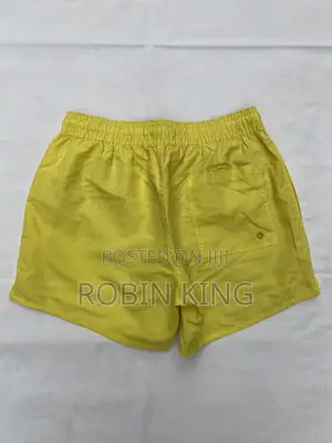 Topman Yellow Beach Shorts Swim Trunks Size Medium
