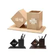 Stylish Alarm Clock & Pen Holder Set - 2