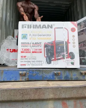 Firman ECO10990E2 7.6KVA Petrol Generator - Original