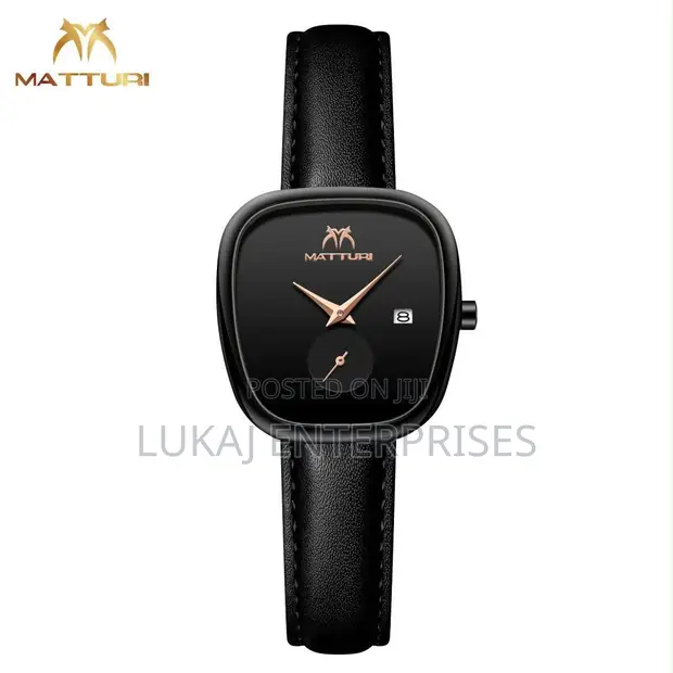 Matturi Leather Classic Watch - Brand New - 1