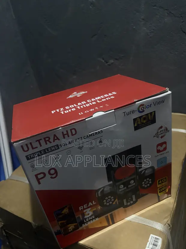 12MP P9 Cellular Solar PTZ Surveillance Camera - 1