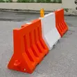 Kulle-kulle Orange & White Filastin Hanyar Tsaro Barriers - 2