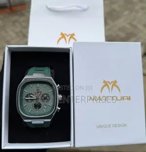 Matturi Classic Rubber Chronograph Watch