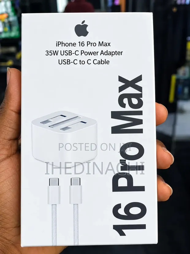 Original iPhone 15 Pro Max 35W Type-C Charger - 1