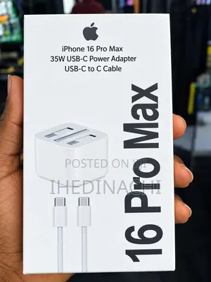 Original iPhone 15 Pro Max 35W Type-C Charger