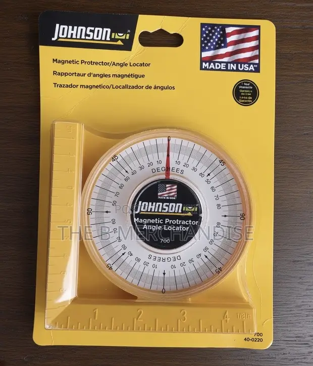 Johnson Magnetic Protractor / Angle Locator 700 - 1