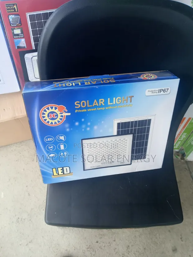 400W JC Hasken Wuta na Rana mai Baturin Lithium - 1