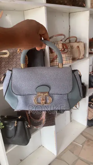 Mont Blanc Genuine Leather Handbag - Brown