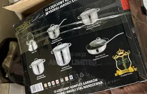 12-Piece Stainless Steel Cookware Set