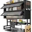 Master Double Layer Over-Sink Kitchen Storage Cabinet - 2
