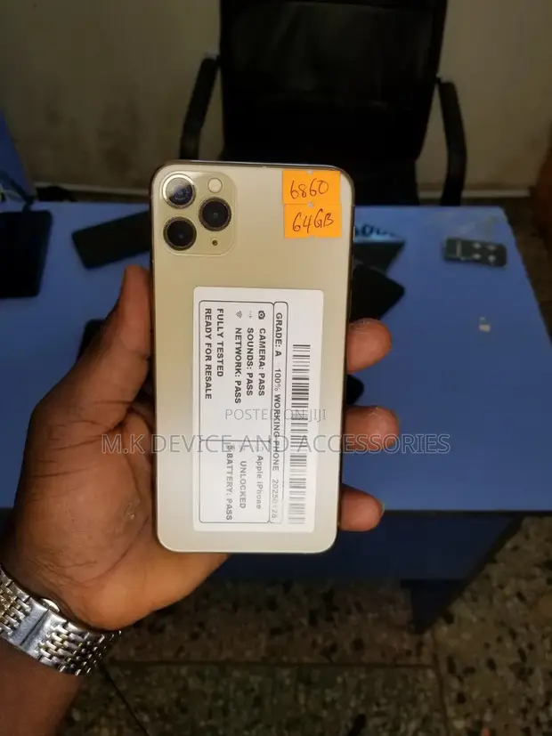 Apple iPhone 11 Pro Max 64GB Zinariya - 1