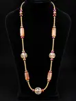 Caribbean Necklace - Zinare Zinare & Crystals - 4