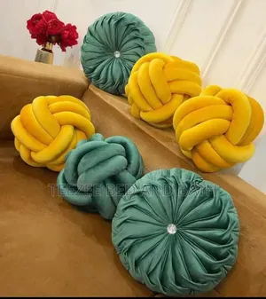 Hand Knitted Throw Pillows
