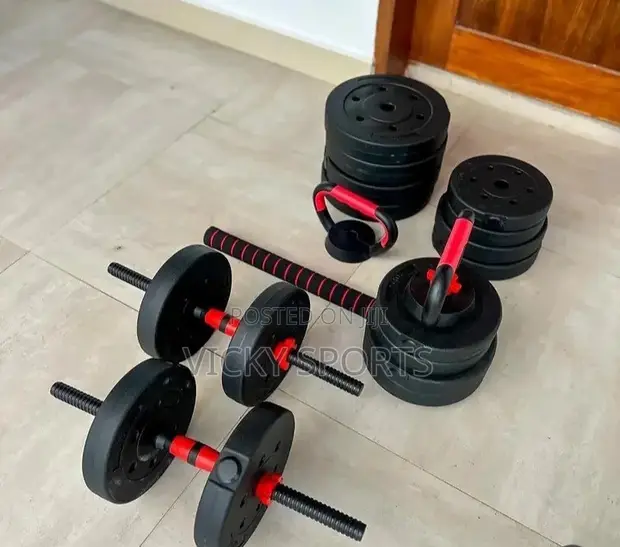 American Fitness Dumbbells Mai Girma - 1