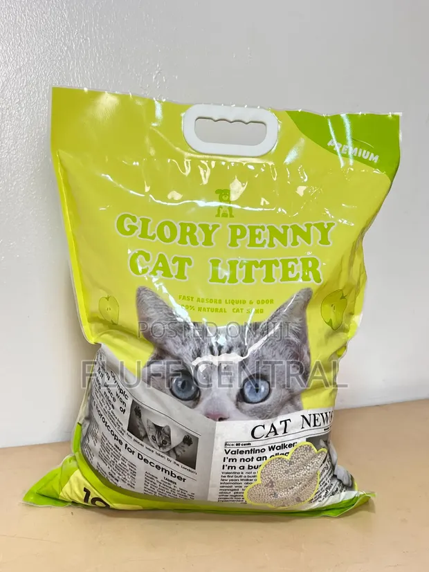 Glory Penny Bentonite Clumping Cat Litter Sand 10L - 1