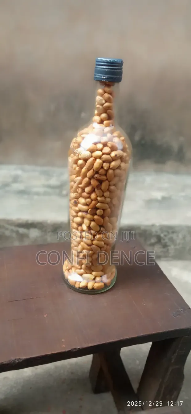 Roasted Groundnuts - 1kg Bottle - 1