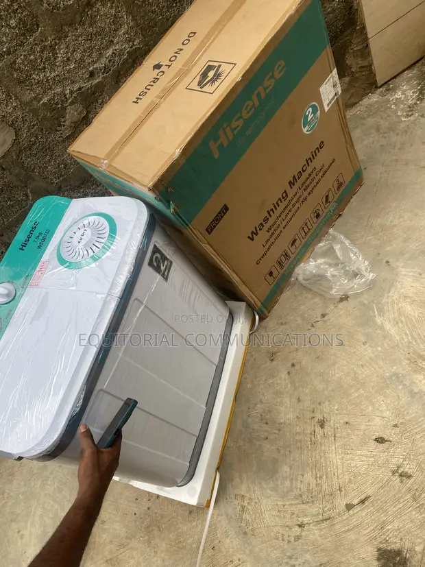 Hisense 7.5KG Twin Tub Washing Machine - 1