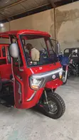 New KN300J7 300CC Cargo Tricycle - Red - 2