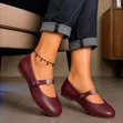 Kurt Geiger Mata Na Flat Shoes Na Gargajiya Launin Baki - 3