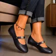 Kurt Geiger Mata Na Flat Shoes Na Gargajiya Launin Baki - 4