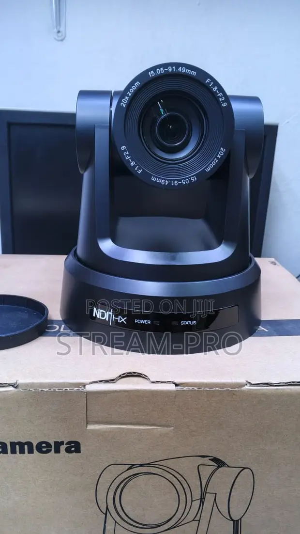 Ndi|hx Full HD NDI PTZ Kamara Mai 20x Optical Zoom da AI Tracking - 1