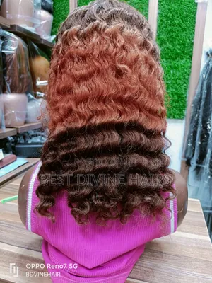 16" 13x4 Deep Wave Wig na Gashin Mutum - Launuka 3
