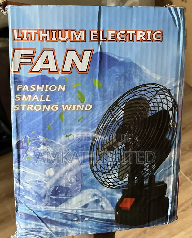 Lithium Fan - Mai Ɗaukar Hannu & Mai Sake Ƙarfafa - 1