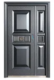Armored Pure Copper Cast Villa Entrance Door - 7ft x 4ft - 2