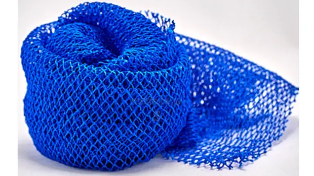 Knotless Polyester Mesh for African Bath Sponge - 1