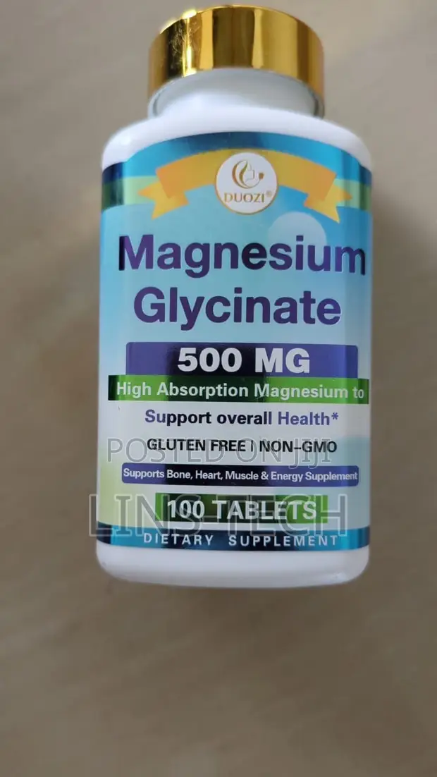 Health Plus Magnesium Glycinate Tablets - 1