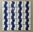 Blue Snake Design Mosaic Tiles - 1