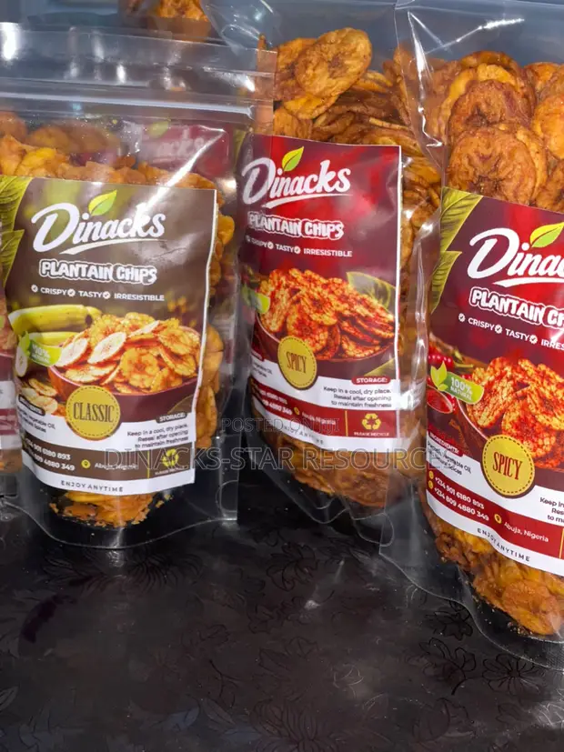 Dinacks Plantain Chips 150g - Classic Spicy - 1