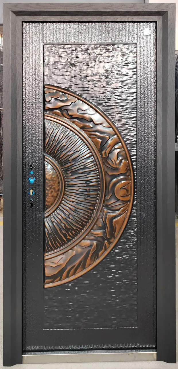 7ft x 3ft Quality Italian Copper Security Door - 1