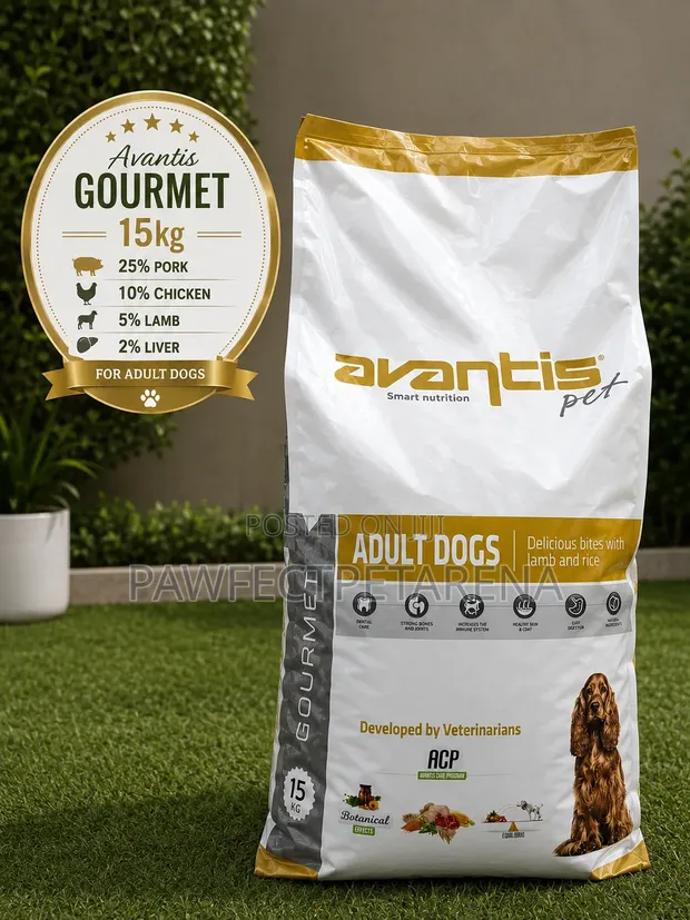 Avantis Gourmet 15kg Dog Food - 1