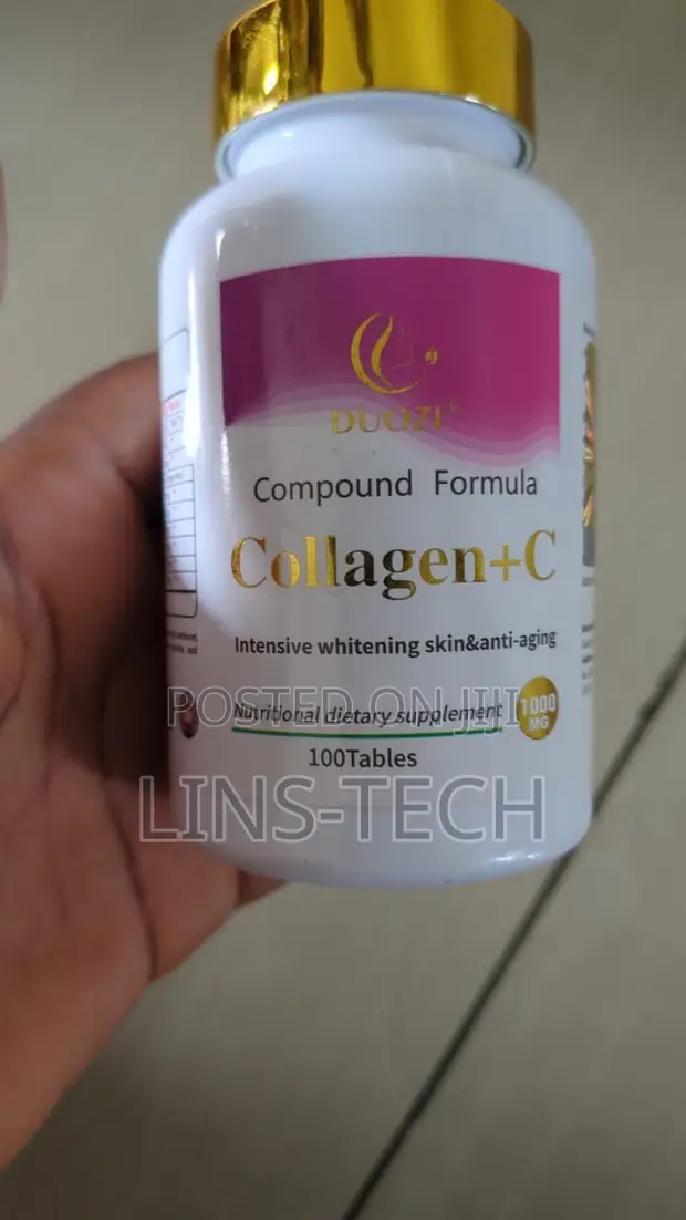 Collagen+C Intensive Whitening Skin Anti-Aging Tablets - 1