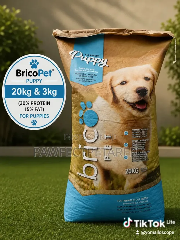 BricoPet Puppy Food 20kg - 1