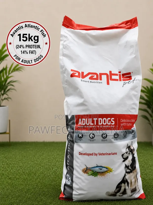 Avantis Atlantic Fish Dog Food 15kg - 1
