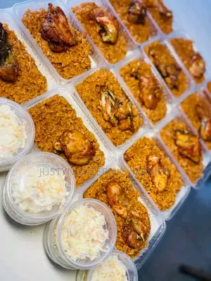 Smoky Party Jollof Rice by Justyn Catering