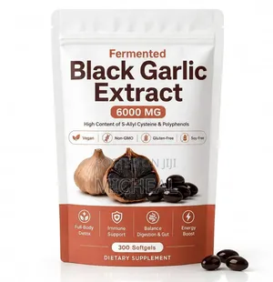 Fermented Black Garlic Extract - 300 Softgels