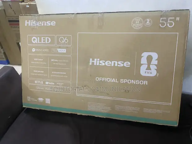 Hisense 55-Inch QLED Smart TV 55Q61QAVT - 1