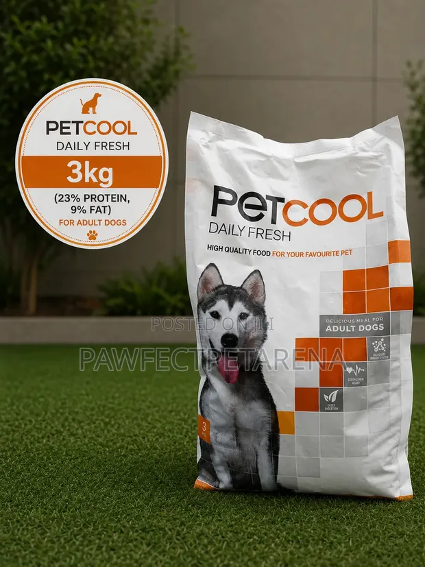 Petcool Daily Fresh 3kg Dog Food - 1