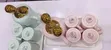 Beautiful Tea Tray Set - Pink or Blue - 4