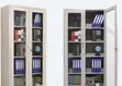 Boss Office Products Bookcase with Glass Doors - White - 2