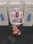 1200ml Quality Water Bottle with Straw - 2
