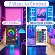 10m RGB LED Strip Light with App & Remote Control - 2